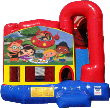 Little Einsteins 4n1 Combo - Backyard Combo Bounce House (400x400), Png Download