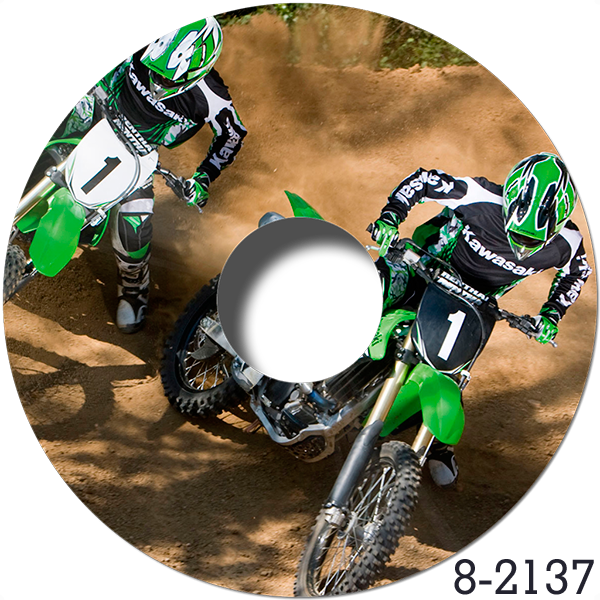 2137 - Kawasaki Cross (600x600), Png Download