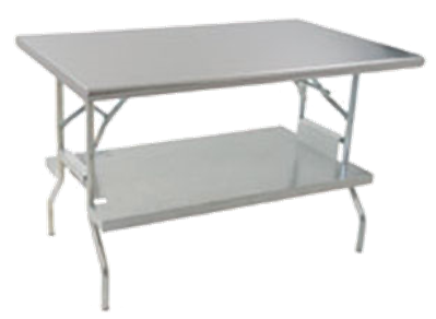 Eagle Group T2448f-uss 24" X 48" Stainless Steel Lok-n-fold (488x439), Png Download