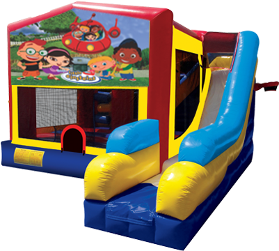 Little Einsteins 7n1 Combo - Pj Mask Bounce House Rental Near Me (400x400), Png Download