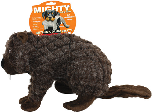 Mighty Massive Nature Beaver Dog Toy - Haydin Farm Horse Dog Toy (500x500), Png Download