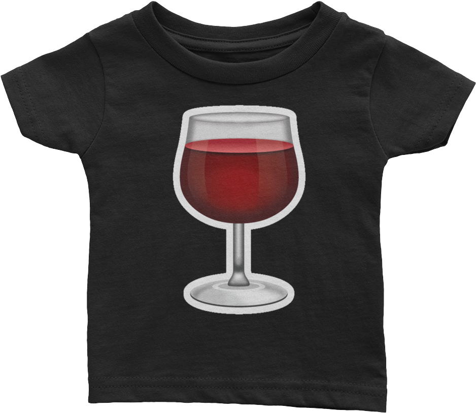 Emoji Baby T Shirt - Wine (1000x1000), Png Download