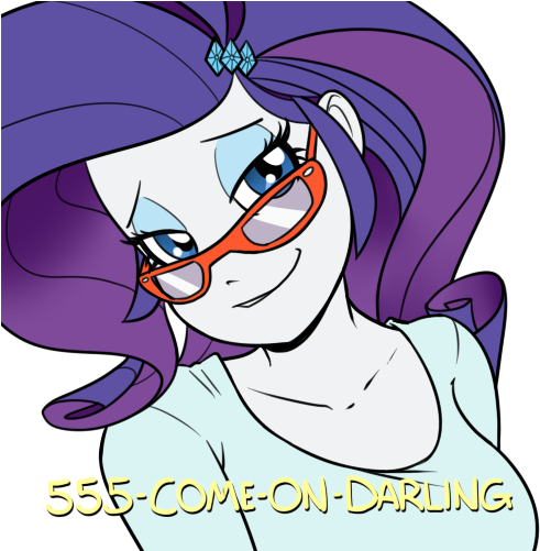 Hang - Equestria Girls Looking At You Smirk (500x500), Png Download