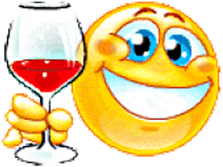Cheers Birthday Drinks Chanpagne Emoji Fun Lol Funny - Smiley (1024x1024), Png Download