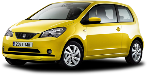 Mii - Seat Mii (490x312), Png Download