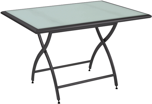 Triconfort Rivage - Black Metal Folding Chairs (800x600), Png Download