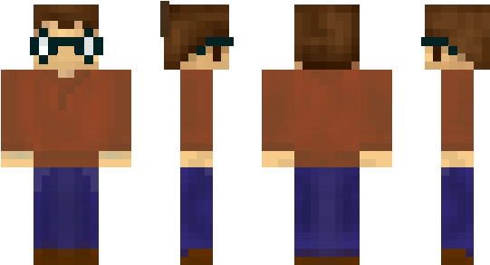 Minecraft Skin Mii - Scottehboeh Skin (600x348), Png Download