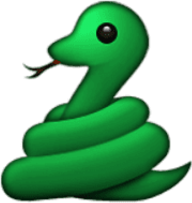 Free Png Ios Emoji Snake Png Images Transparent - Snake Emoji Png (480x502), Png Download