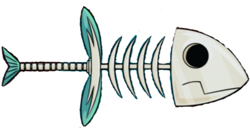 Fish Head Magisword-0 - Mighty Magiswords (504x257), Png Download