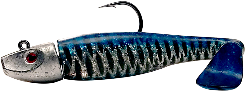 Image - Al Gag's Lures Al Gag's Whip-it Fish Lure 1oz - Blue (1024x562), Png Download