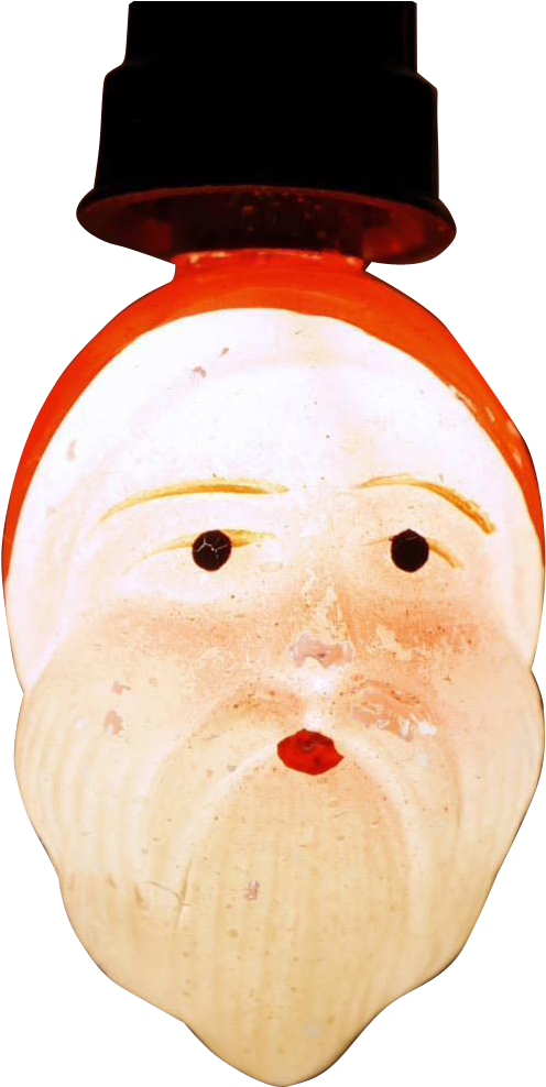 Vintage Christmas Tree Light Bulb - Costume Hat (987x987), Png Download