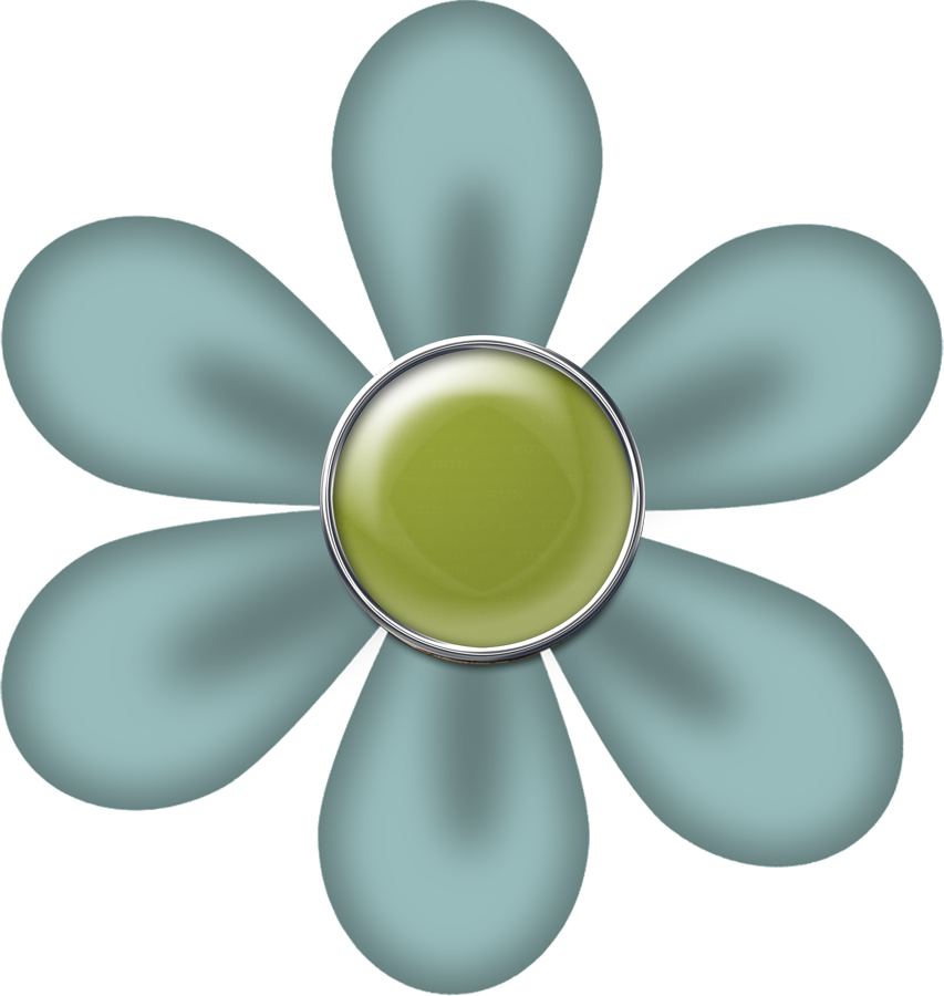 Easter Flower Clipart Scrapbook - Digital Scrapbooking (853x900), Png Download