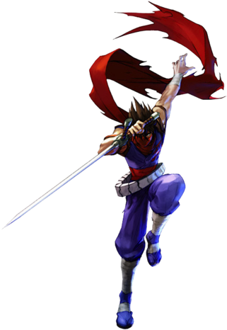 File - Strider-hiryu - Strider Hiryu (335x479), Png Download