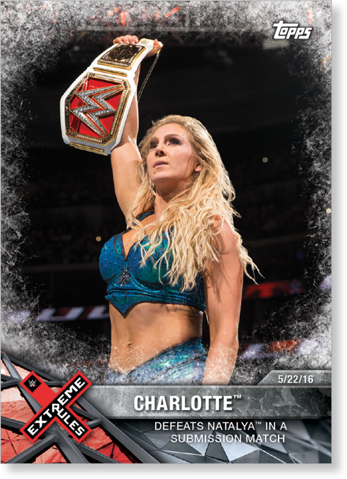 Charlotte Wwe Topps Now (2000x2000), Png Download