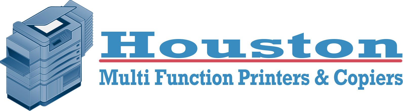 Houston Multi-function Printers & Copiers Sales, Service - Constructionline (1592x438), Png Download