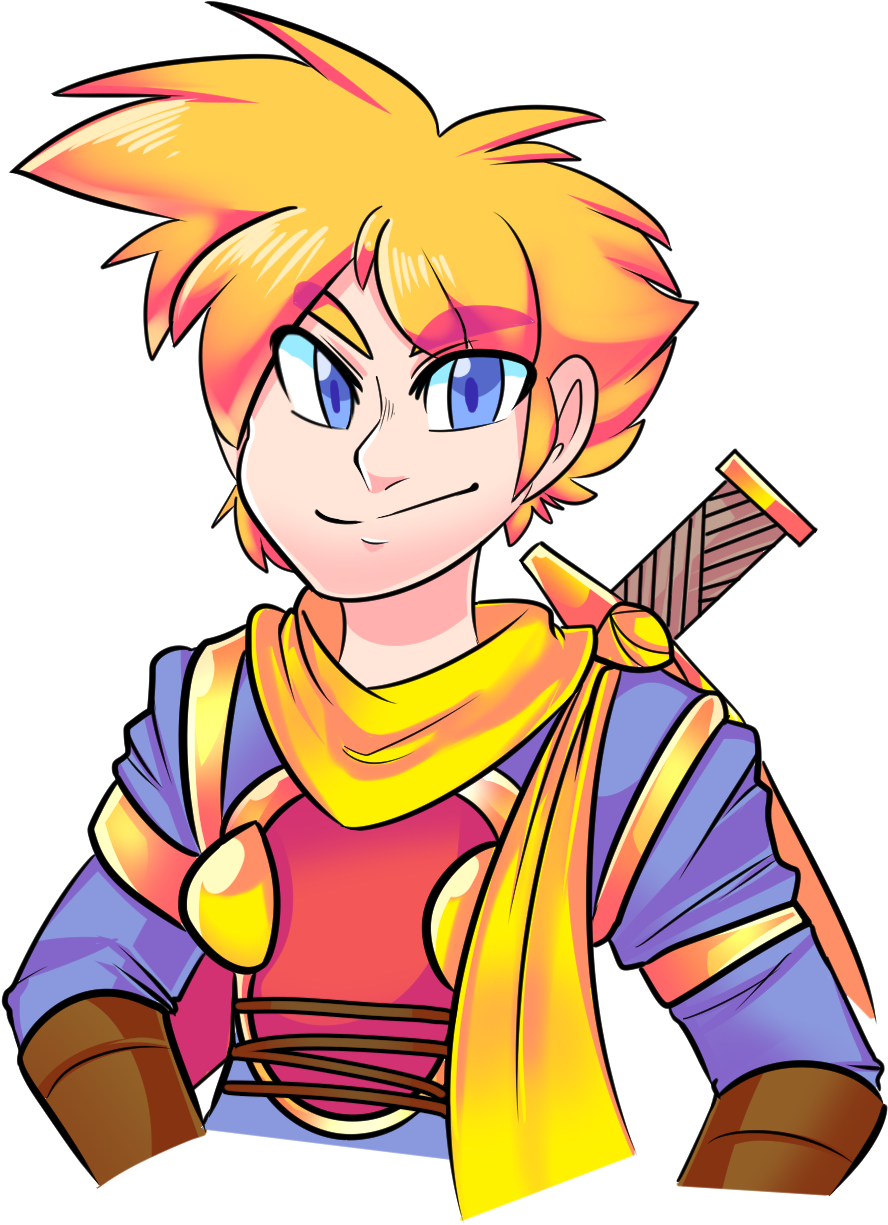 Jonny Atma Gametal Double Dragon Skate Or Die Golden - Cartoon (1177x1270), Png Download