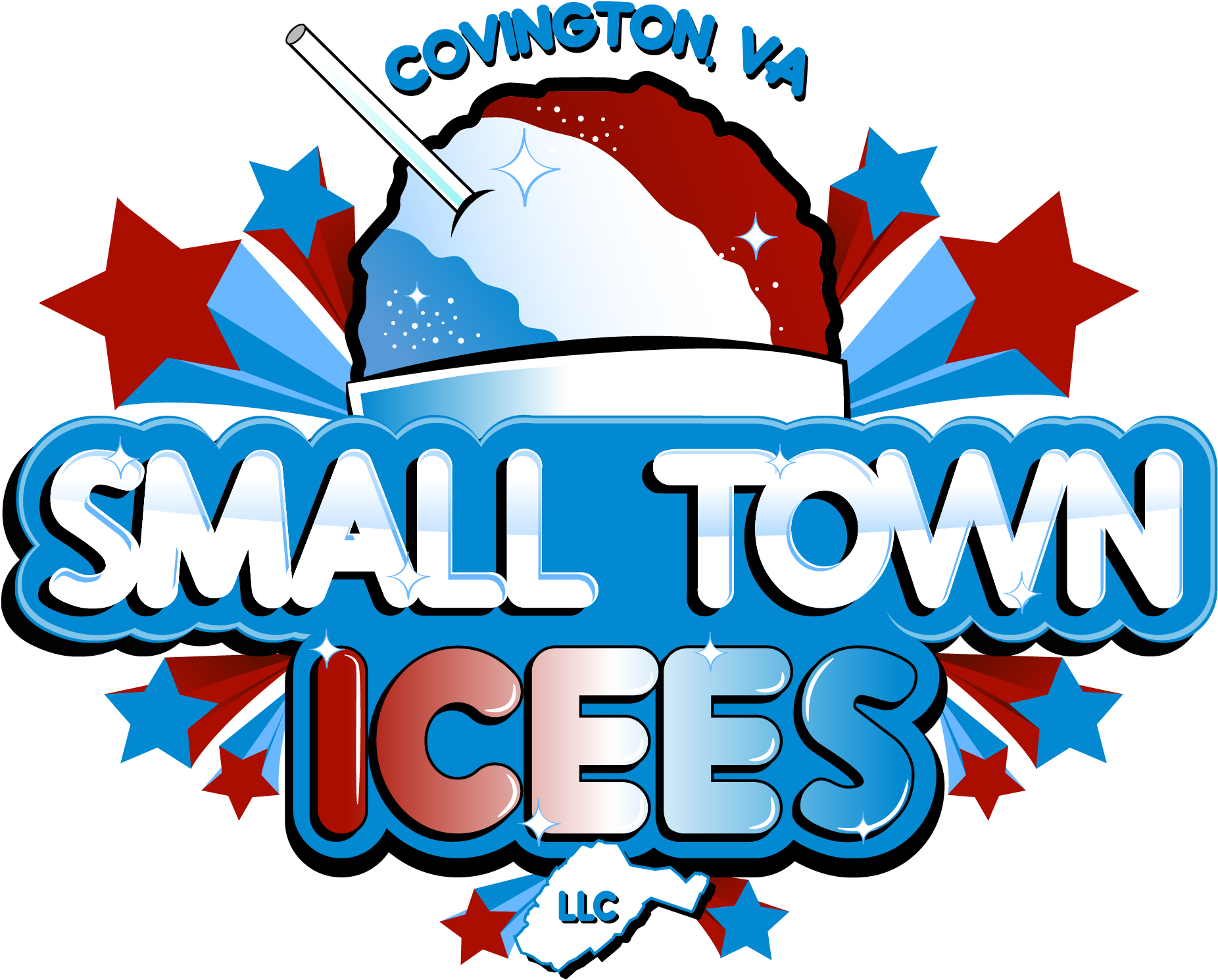 Smalltownicee Final - Logo (1886x1530), Png Download