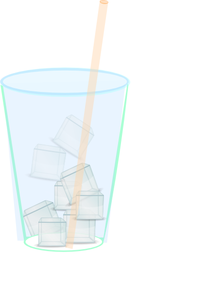 Ice Water Clip Art - Water (426x598), Png Download
