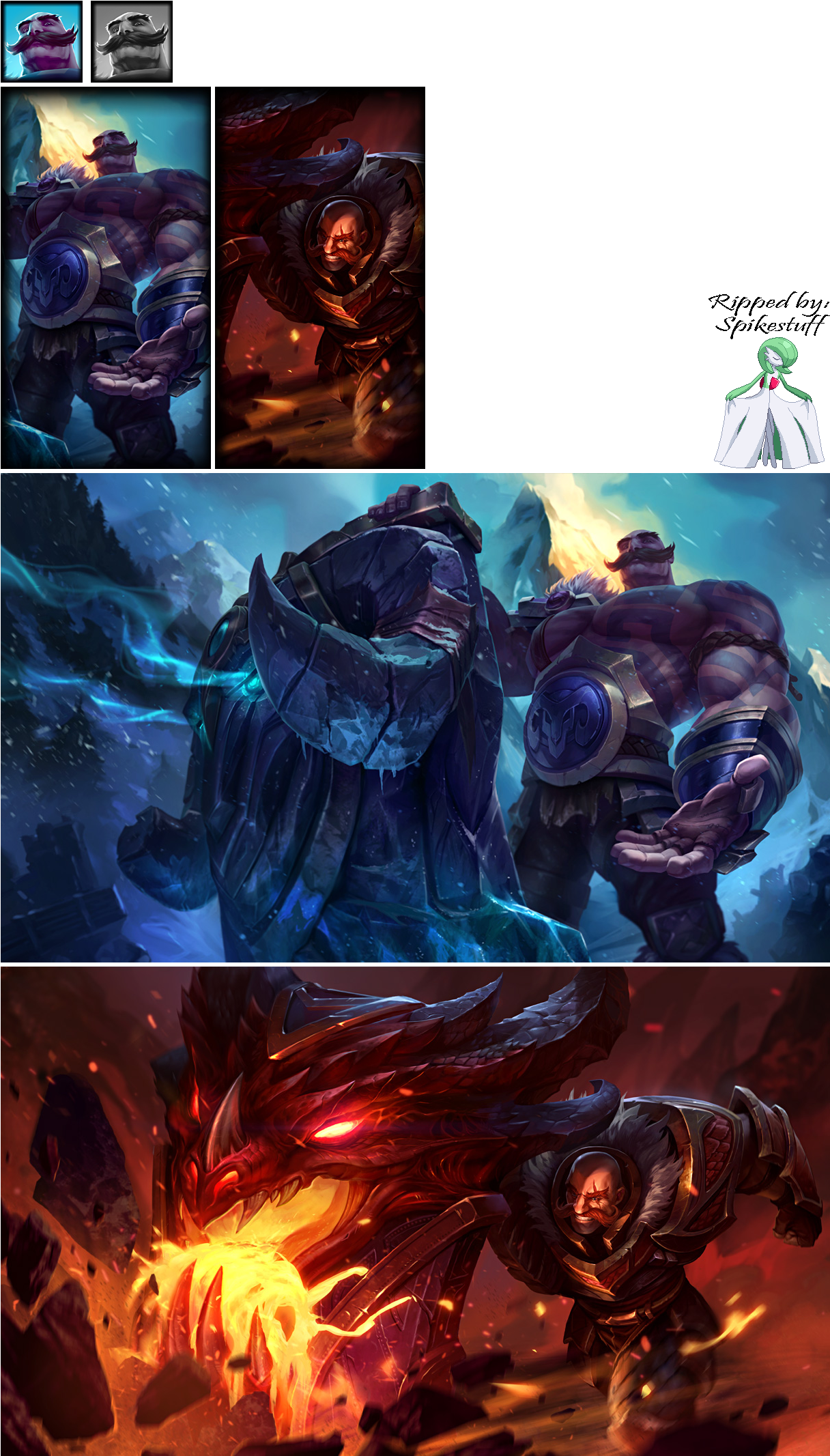 Click For Full Sized Image Braum (1227x2144), Png Download