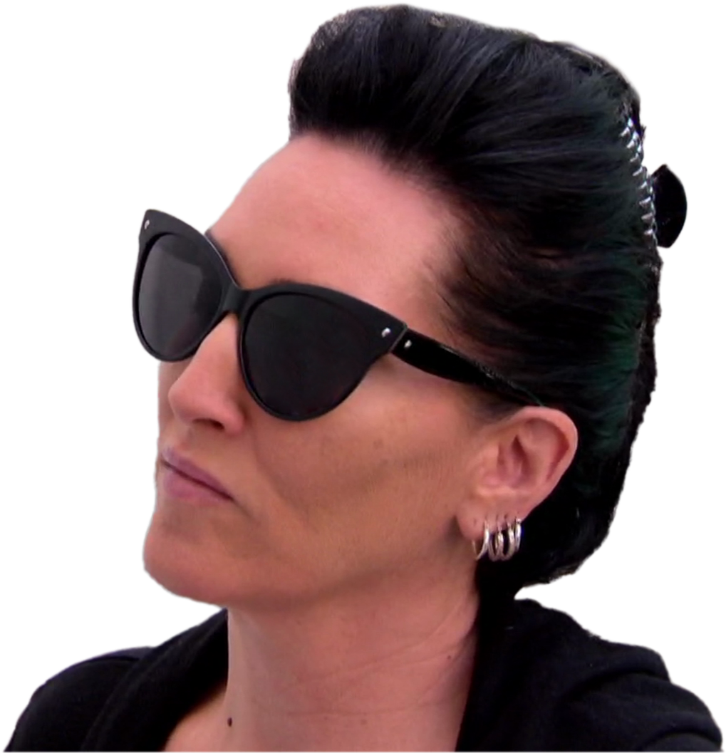 Next Set Of Queens Please - Michelle Visage Sunglasses (1159x1090), Png Download