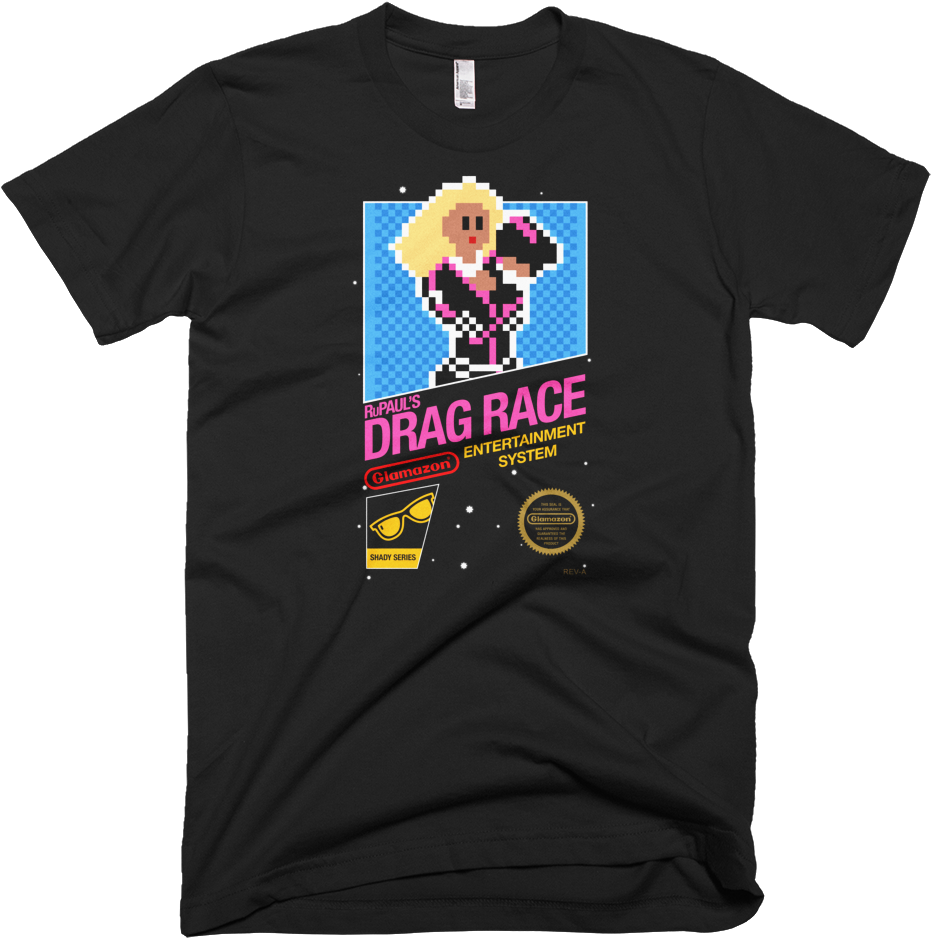 8-bit “rupaul's Drag Race” Queens Are Pretty Much The - Hard Rock Cafe Polos (1000x1000), Png Download