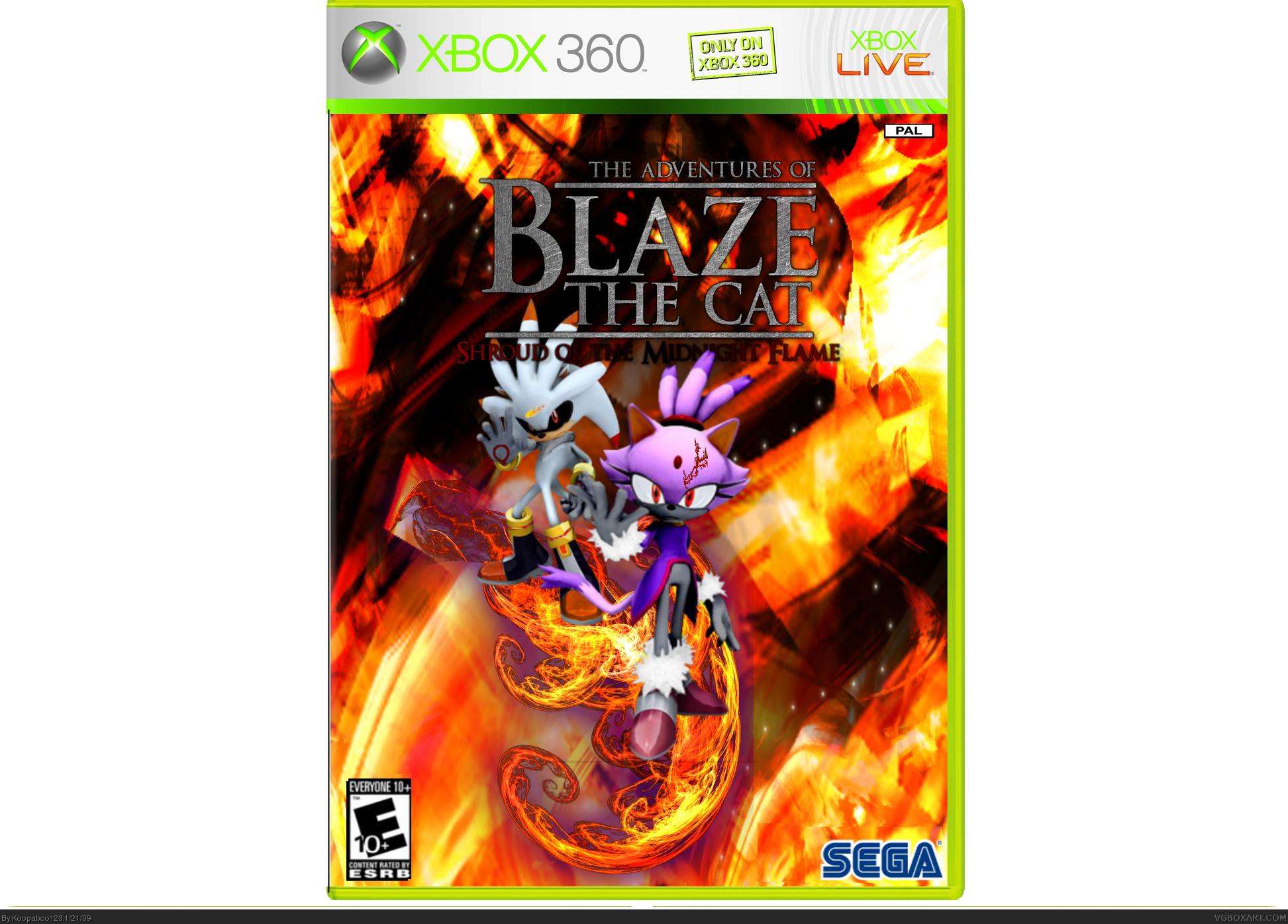 Comments Blaze The Cat - Van Halen Xbox 360 (1945x1396), Png Download