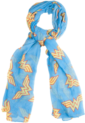 Wonder Woman Logo Scarf - Wonder Woman All Over Print Fashion Scarf (480x480), Png Download
