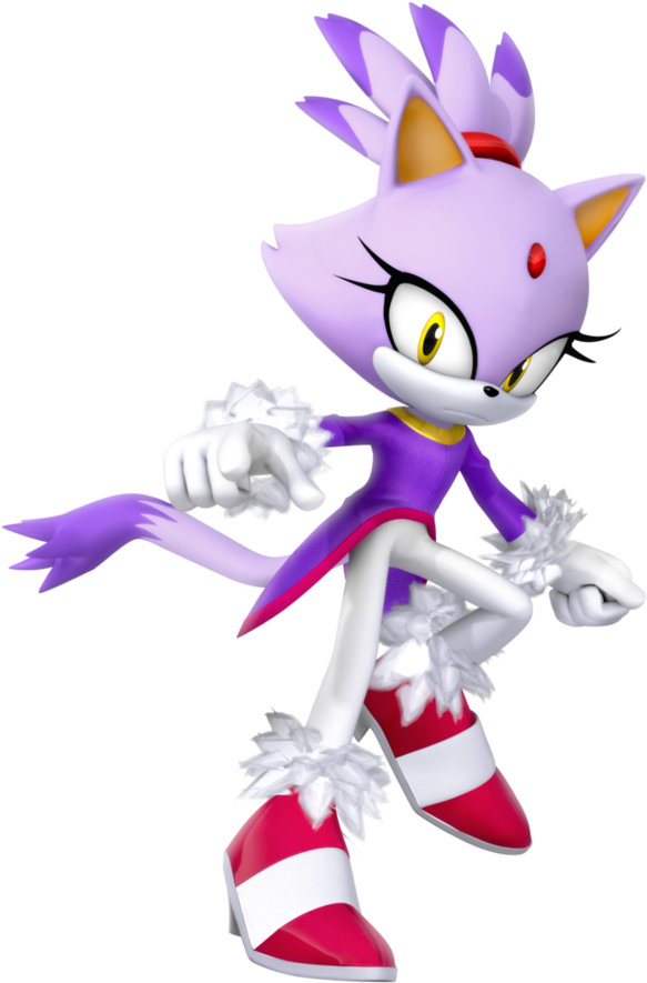 2016 Legacy Blaze Render By Https - Team Sonic Racing Blaze (894x894), Png Download