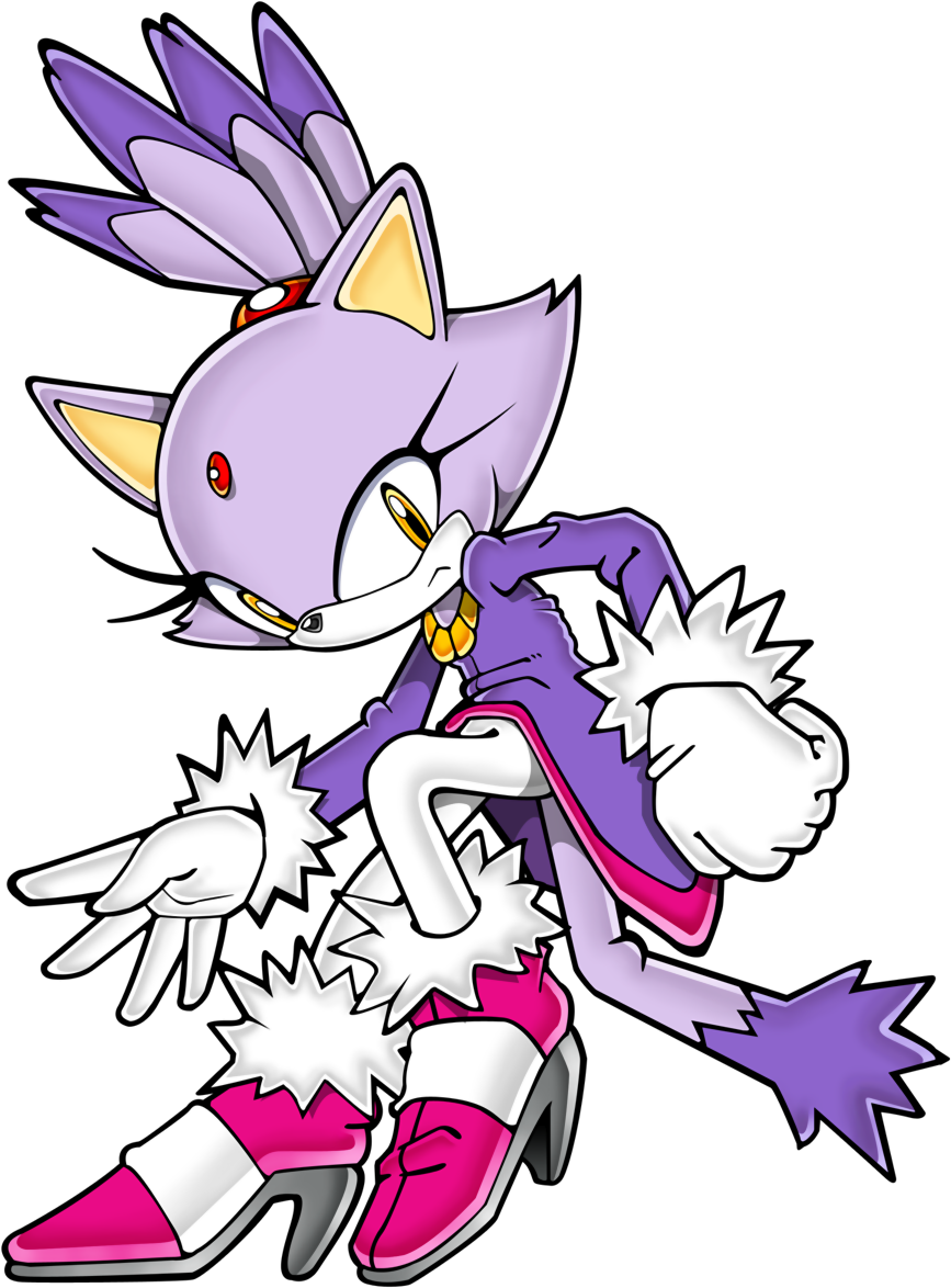 Rush Blaze Pose2 - Male Blaze The Cat (902x1207), Png Download
