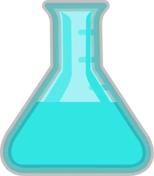 Laboratory Clipart Science Flask - Laboratory Flask (522x596), Png Download