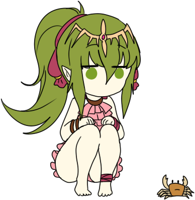 Young Summer Tiki Reminded Me Of Kanna Kamui - Youtube (505x452), Png Download