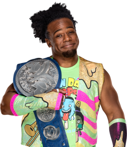 Photo - Wwe - Xavier Woods Tag Team Champion Png (435x500), Png Download