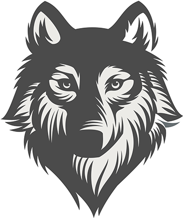 Symantec Recruiting Site - Wolf Logo Png (483x483), Png Download