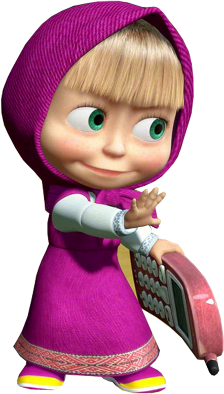 Imágenes De Masha Y El Oso - Imagenes De Masha Y El Oso (500x800), Png Download