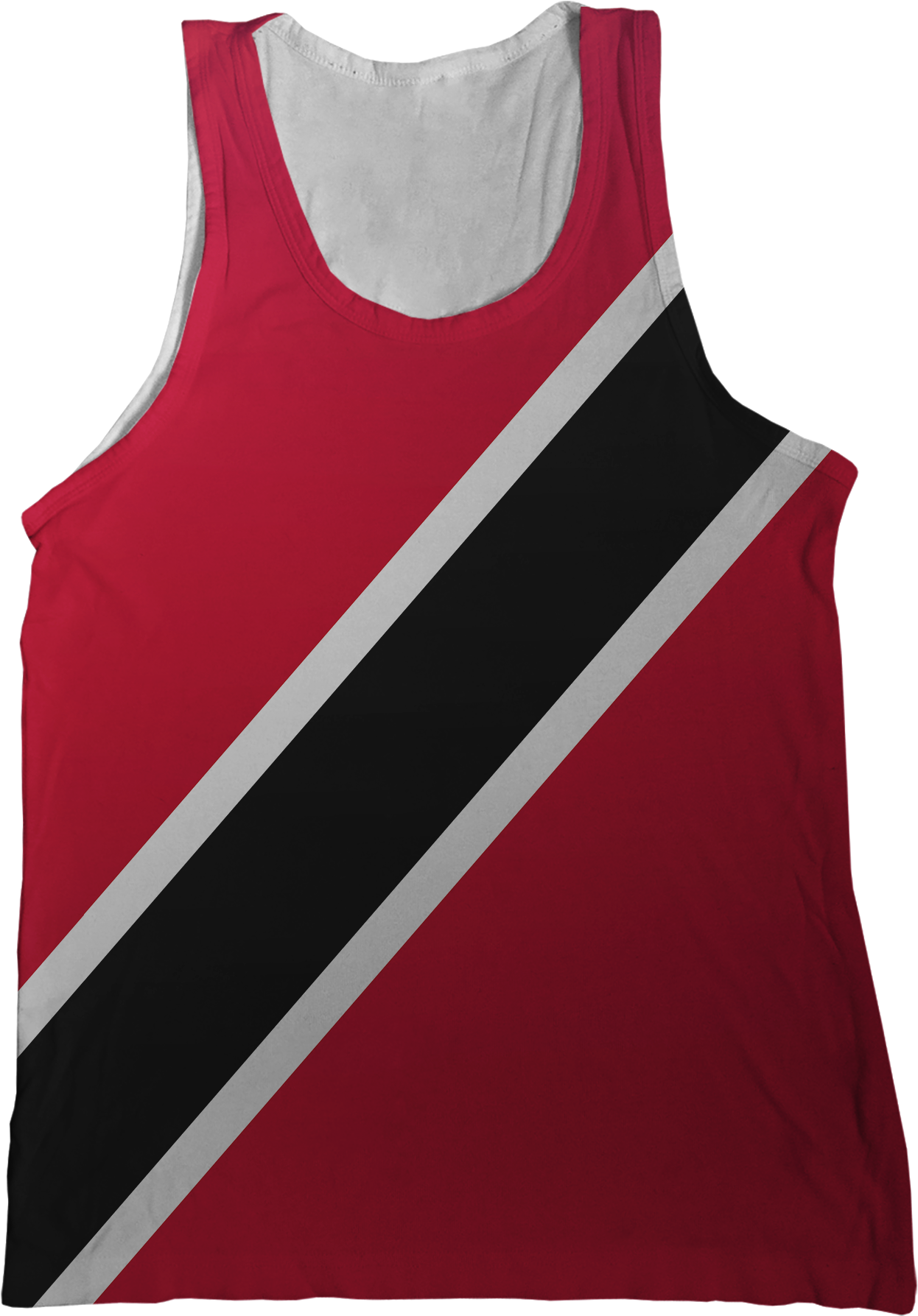 Trinidad And Tobago Flag Tank Top - Trinidad And Tobago (1296x1786), Png Download