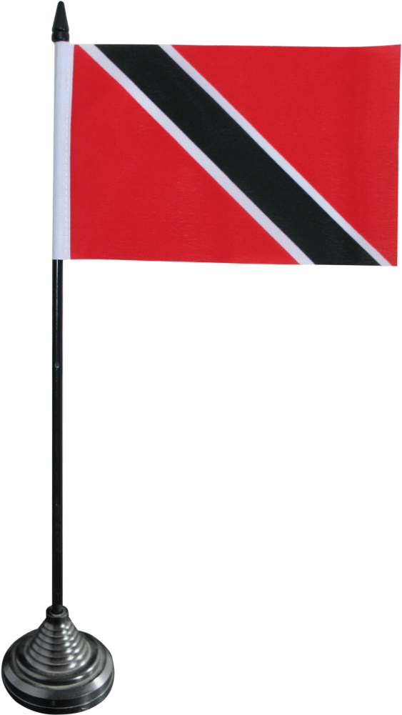Trinidad And Tobago Table Flag - New Zealand (1500x1176), Png Download