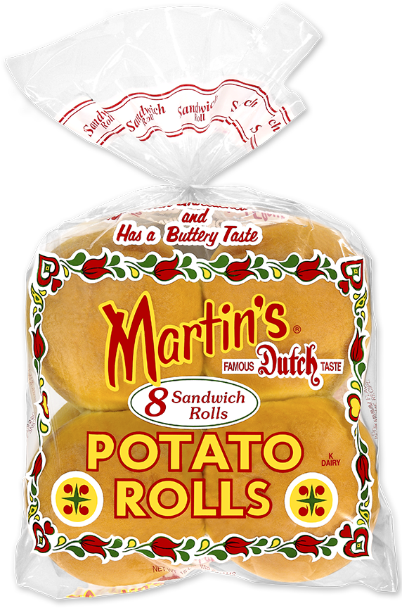 Martin's Sandwich Potato Rolls - Martins Rolls (574x915), Png Download