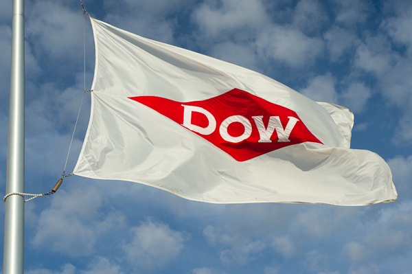 Dow Chemical Flag (600x399), Png Download