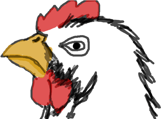 Chicken Head - Chicken (600x400), Png Download