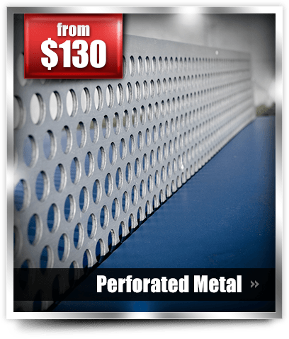 Urban Metal - Perforated - Metal (408x479), Png Download