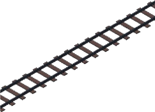 Train Rail Track Png (640x480), Png Download
