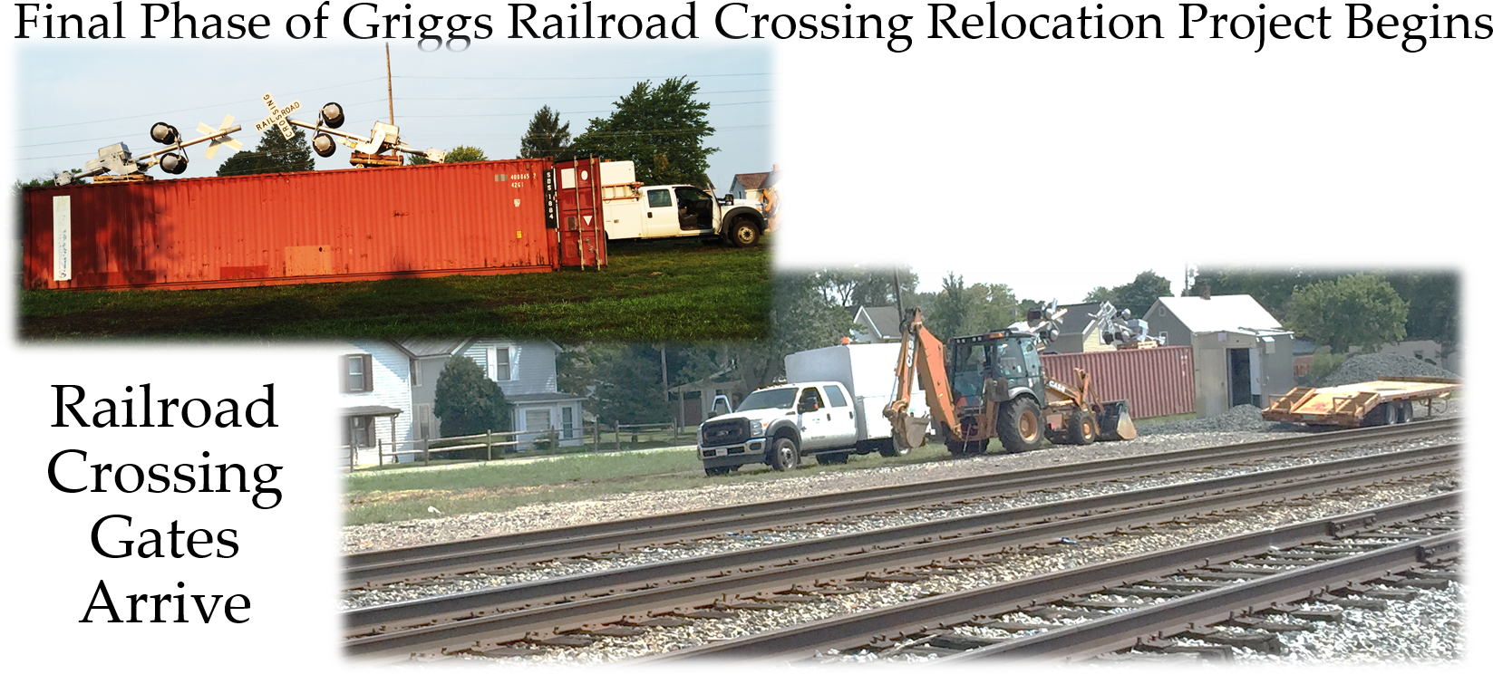 Last Part Of Project Begins With Railroad Crossing - Track (1702x774), Png Download