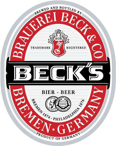 Becks Bier Beer Label Vector Logo - Becks Beer Logo Png (600x600), Png Download