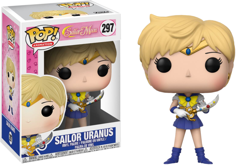 Sailor Uranus Pop Vinyl Figure - Sailor Uranus Funko Pop (768x538), Png Download