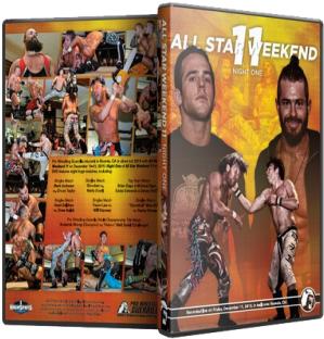 All Star Weekend Xi Night - Pwg All Star Weekend 11 (348x351), Png Download