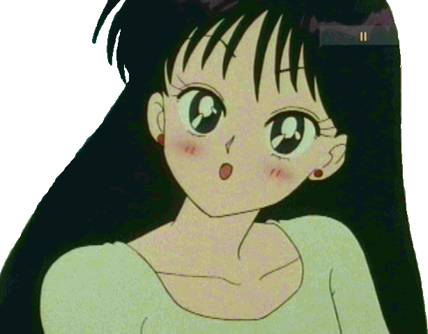 Sailor Moon Hintergrund Titled Rei Hino - Cartoon (614x480), Png Download