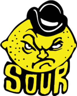 Sour Glass - Sour Bongs (600x600), Png Download