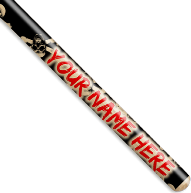 Skull And Cross Bones Personalized Drumsticks - Drum Stick (650x650), Png Download