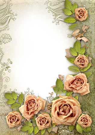 El Estado De Ánimo Romántico En El Estilo Vintage - Papel Adesivo Quadrado 15x15 Relógio E Flor Laqxv-25 (316x448), Png Download