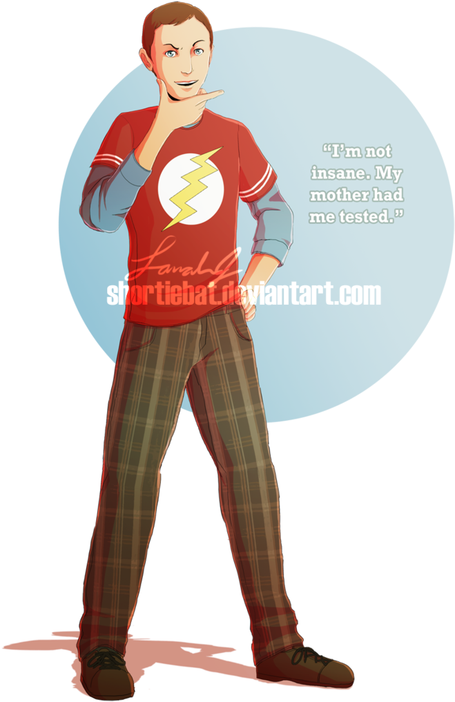 Download Sheldon Cooper By Shortiebat Sheldon Cooper Fanart Full